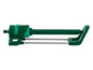 Ein grüner Parkside Gartensprinkler mit verstellbaren Düsen.