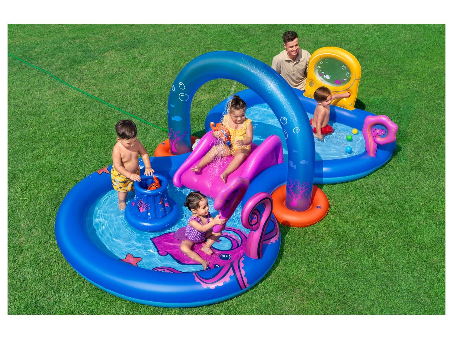 Schwimmender Pool Spieltisch - Aufblasbar Mit Getränkehaltern Für Wasserspaß