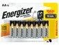 12 Energizer AA Batterien im Maxi-Pack