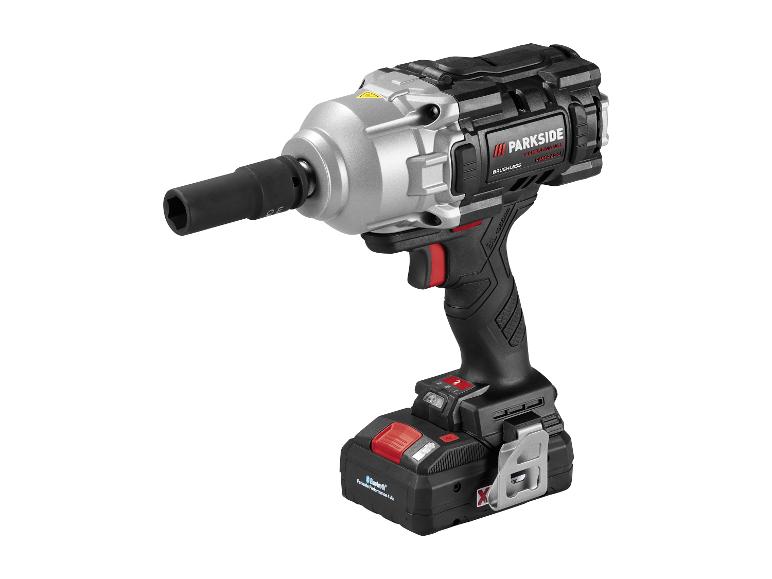 PARKSIDE PERFORMANCE Akku-Schlagschrauber mit Bluetooth-Akku.