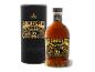 16 Jahre alter Highland Single Malt Scotch Whisky in Flasche und Präsentationsröhre.