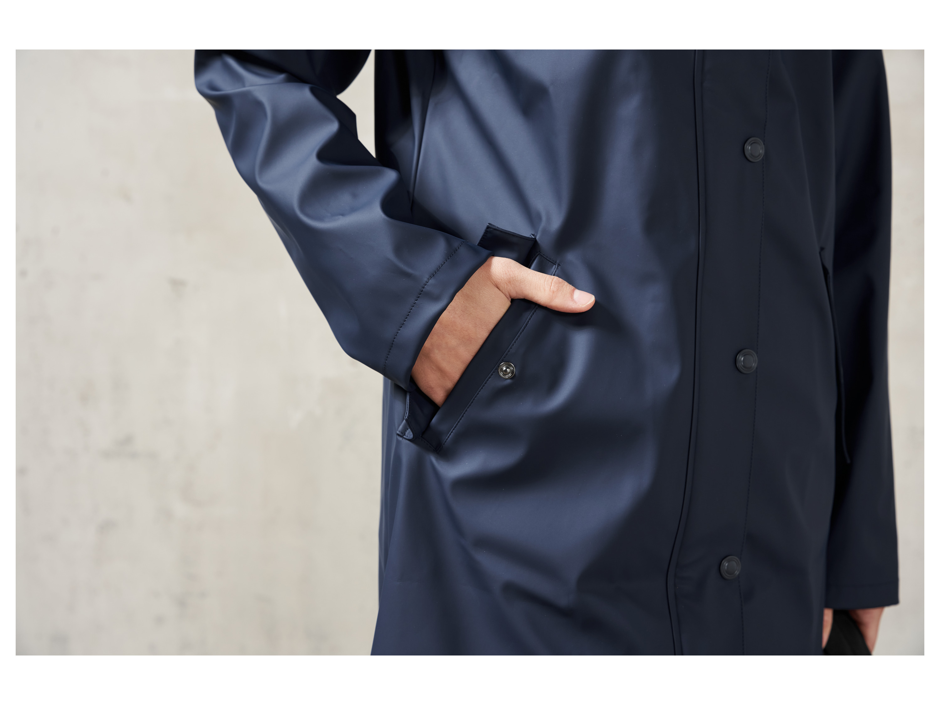 Thumbnail - CRIVIT Damen Regenparka (navy, XS(32/34))