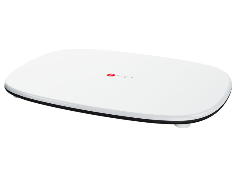 Weiße Küchenwaage von Monsieur Cuisine.