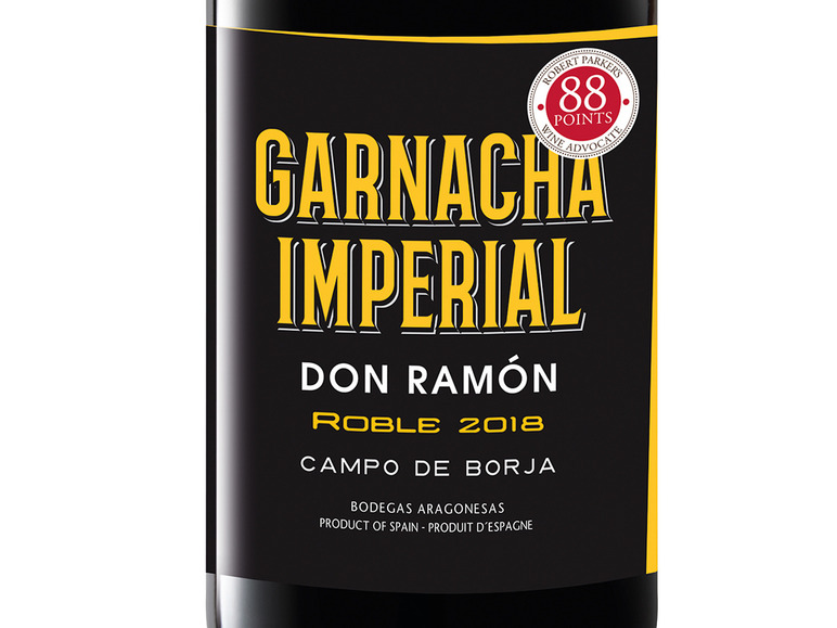 Gehe zu Vollbildansicht: Garnacha Imperial Don Ramón Roble Campo de Borja DO trocken, Rotwein 2018 - Bild 2