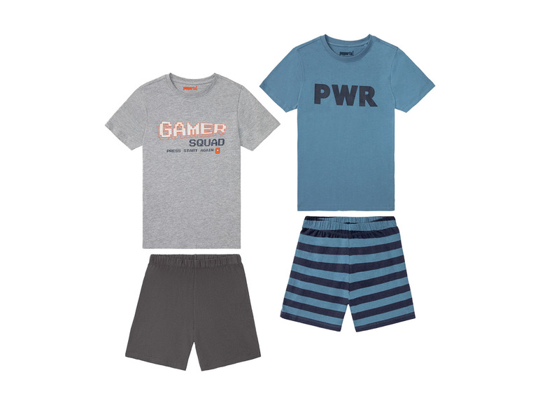 Gehe zu Vollbildansicht: PEPPERTS® Jungen Pyjama, 2 Stück, mit Baumwolle - Bild 15