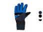 CRIVIT Ski-Handschuhe in Blau und Dunkelblau mit verstellbarem Riemen
