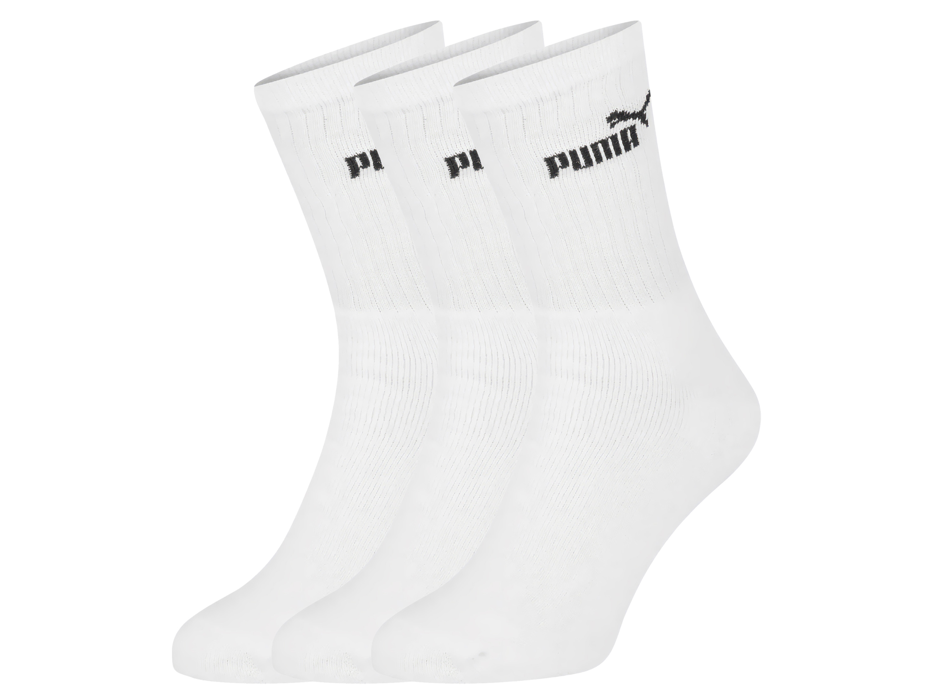 Puma Herren Socken 3 Paar (Weiß, 43-46)““ | weiß Muster: – Detail: – Multipack: 3 Paar Material: Baumwolle, 21 % Polyester, 4 % Elasthan Pflegehinweis: – Größe: 35-38 – 43-46″“