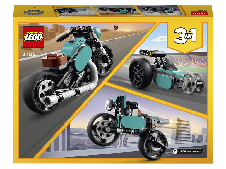 Gehe zu Vollbildansicht: LEGO® Creator 31135 »Oldtimer Motorrad« - Bild 4