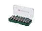 PARKSIDE® Bit-Set 6/15/21 tlg. mit 20 Schrauberbits in einer offenen Aufbewahrungsbox.