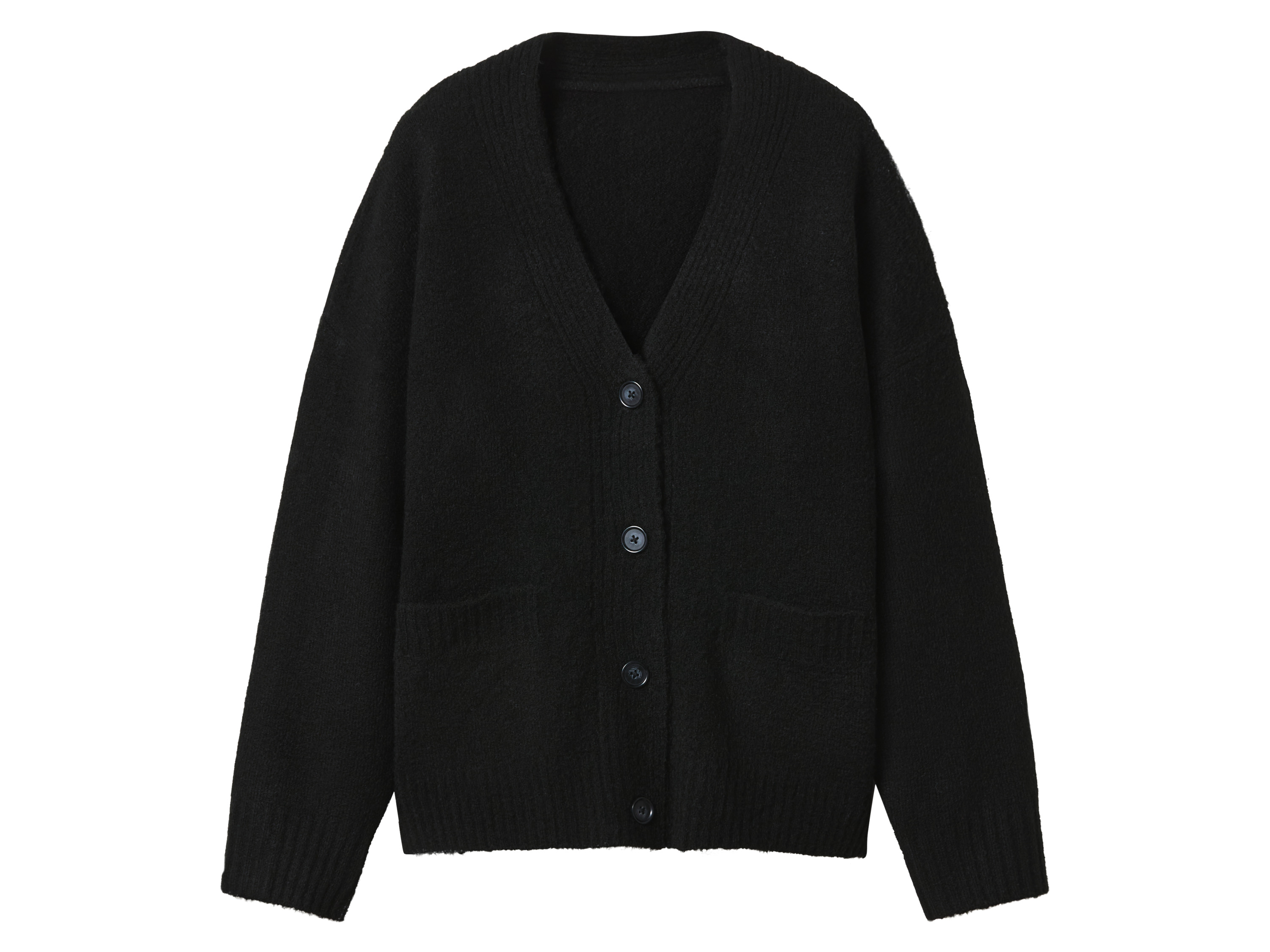 ESMARA® Damen Cardigan (Schwarz, S(36/38))