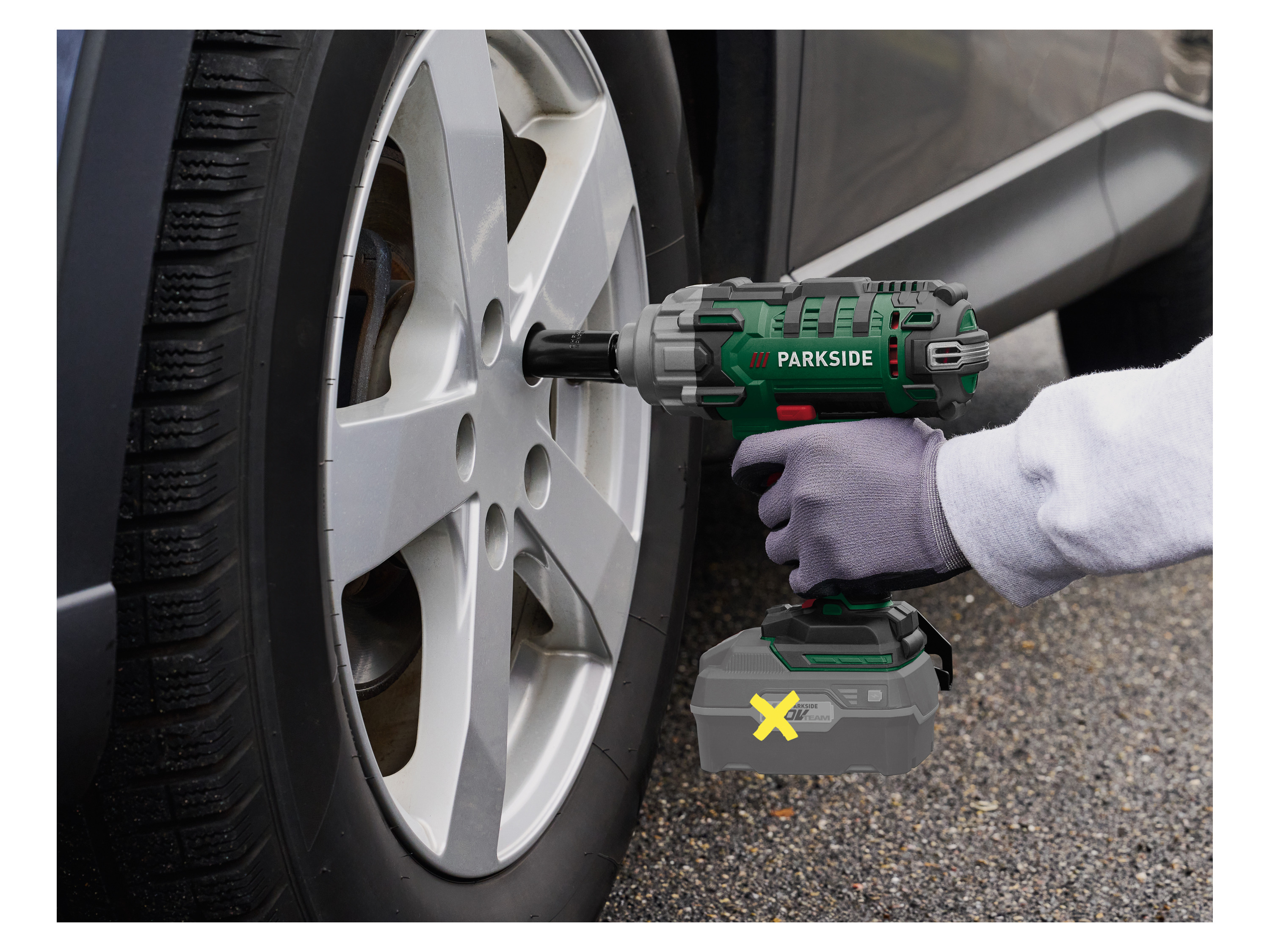 Thumbnail - PARKSIDE® 20 V Akku-Drehschlagschrauber »PASSK 20-Li C4«, ohne Akku und Ladegerät