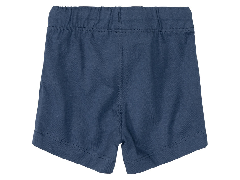 Gehe zu Vollbildansicht: LUPILU® Baby Jungen Shorts, 2 Stück, mit elastischem Bund - Bild 13