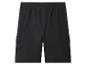Schwarze Herren-Cargoshorts mit elastischem Bund