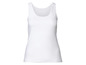 Weißes Tanktop für Damen.