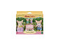Sylvanian Families Fennec Fox Familien-Spielset mit vier Figuren und Kinderwagen.