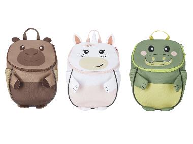 LUPILU® Kinder Rucksack, mit Rückenpolsterung