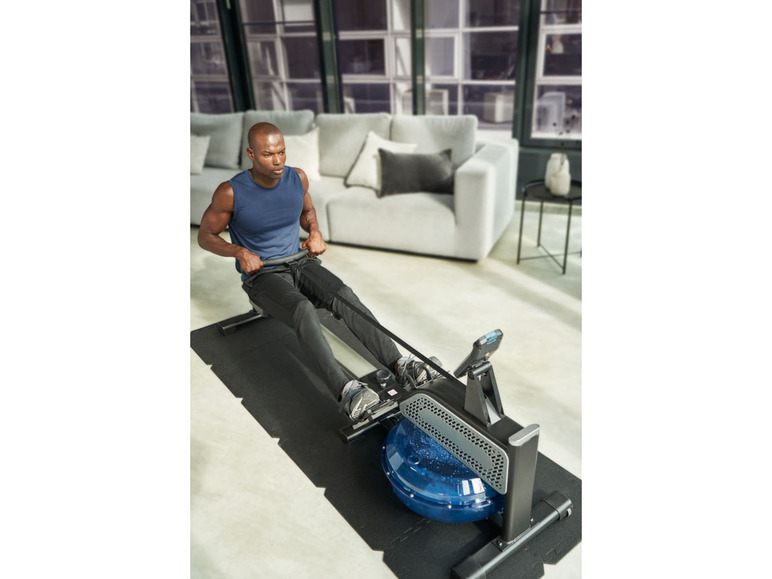Gehe zu Vollbildansicht: CRIVIT® Wasser-Rudergerät, mit Multifunktionsdisplay, für ein intensives Full-Body-Workout - Bild 3