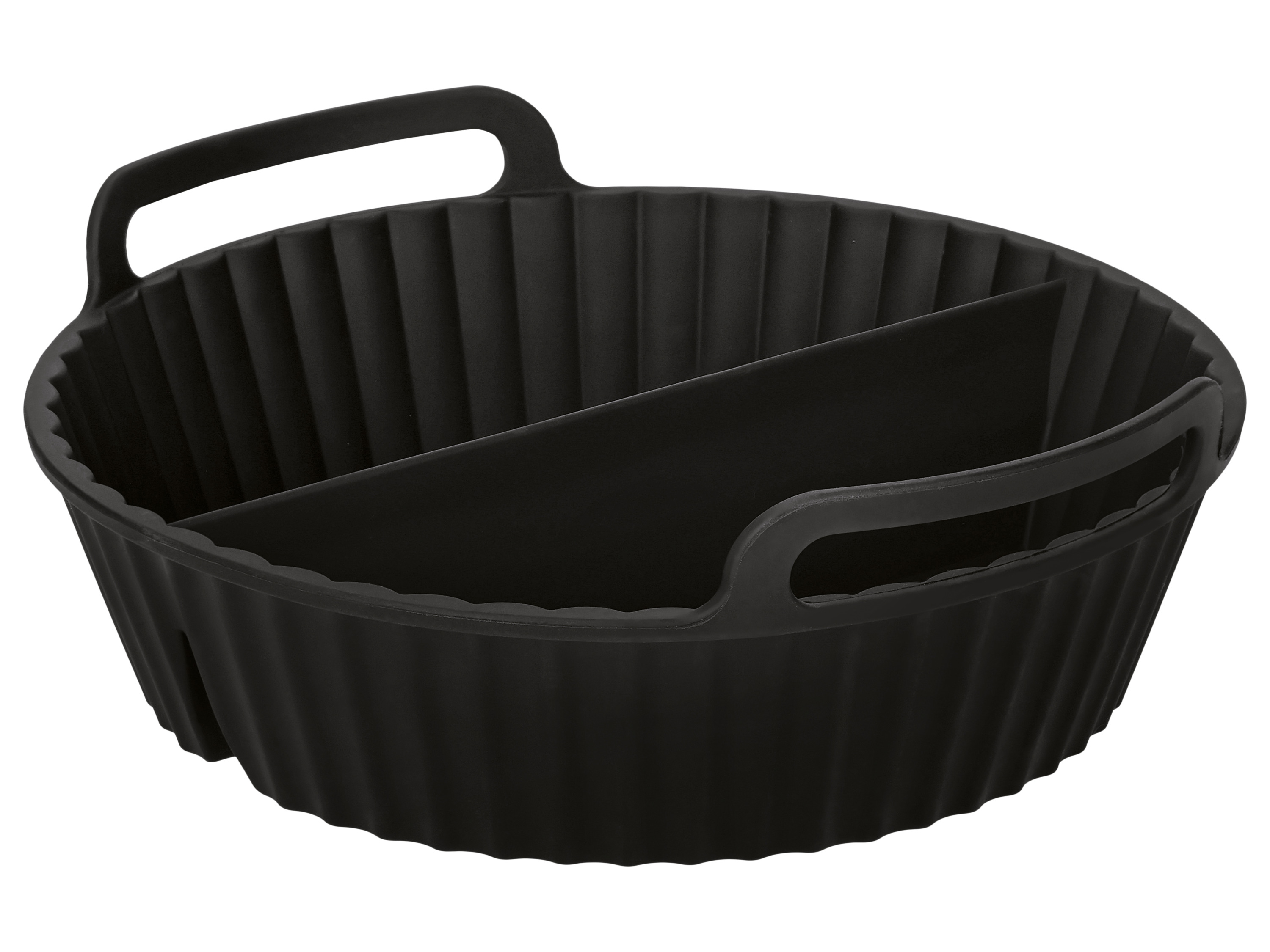 SILVERCREST® Spritzschutz-Set / Heißluftfritteusen-Silikonform (Silikonform mit Divider)