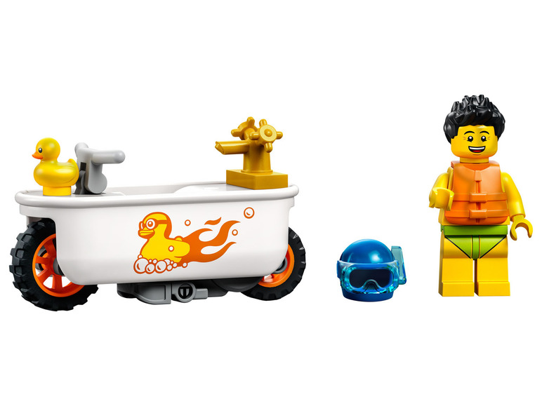 Gehe zu Vollbildansicht: LEGO® City 60333 »Badewannen-Stuntbike« - Bild 7