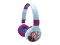 Kinderkopfhörer in Lila und Weiß mit Anna- und Elsa-Motiv von Frozen.