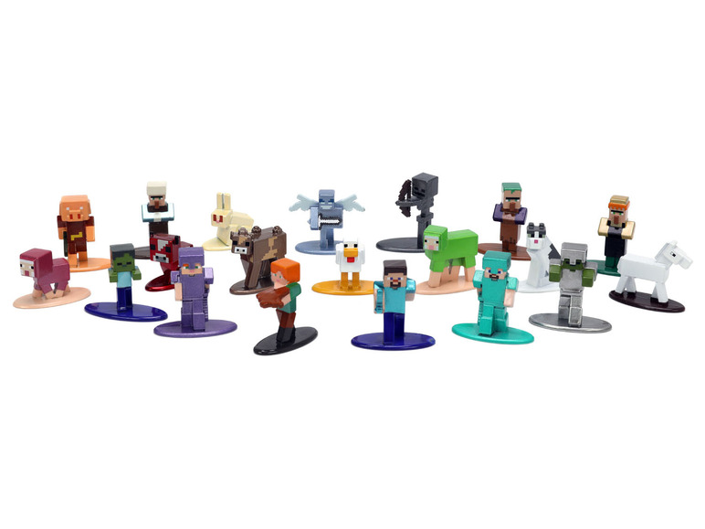 Gehe zu Vollbildansicht: DICKIE »Minecraft 20-Pack, Welle 6«, qualitativ hochwertige Figuren - Bild 2