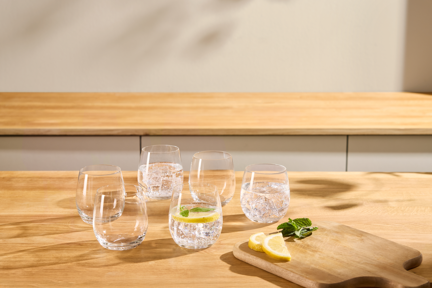 SILVERCREST® Sektgläser / Weißweingläser / Wassergläser / Rotweingläser, 6-teilig (Wasserglas) – Bild 2 von 4