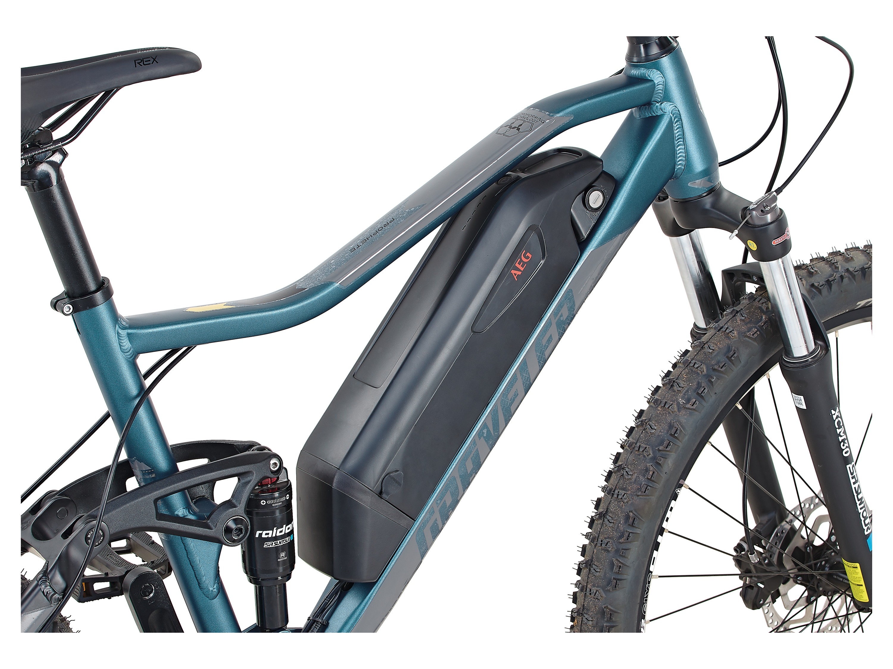 Thumbnail - Prophete E-Bike Mountainbike »Alu-Full Suspension MTB 650B«, 27,5 Zoll