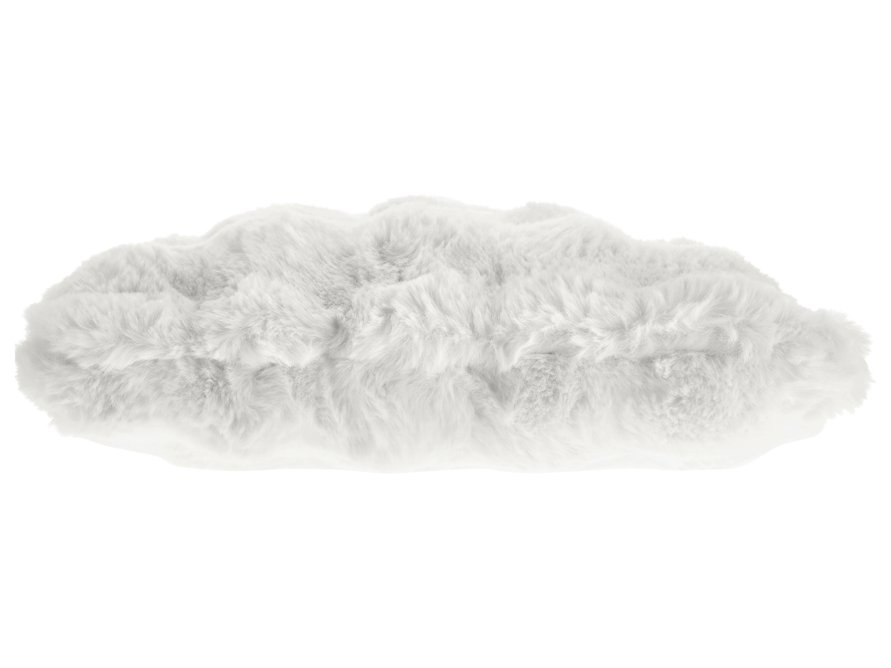 Thumbnail - Dekokissen mit Füllung Fake Rabbit (Weiß)