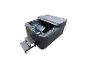 HOME DELUXE Outdoor-Whirlpool Black Marble mit Treppe und Abdeckung.