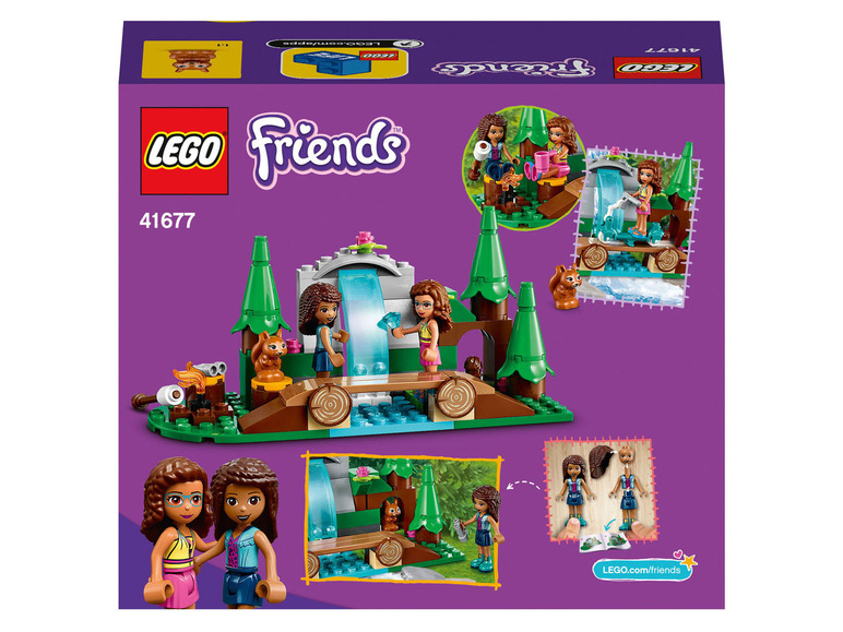 Gehe zu Vollbildansicht: LEGO® Friends Wasserfall im Wald, mit tollen Details - Bild 2