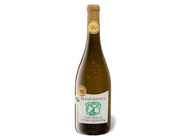 Gehe zu Vollbildansicht: Masso Antico BIO Verdeca Chardonnay Puglia IGT trocken, Weißwein 2020 - Bild 1