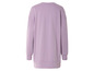 Lilafarbenes Damen-Sweatshirt.