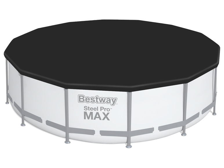 Gehe zu Vollbildansicht: Bestway Steel ProMAX Stahlrahmenpool-Set mit Filterpumpe - Bild 3