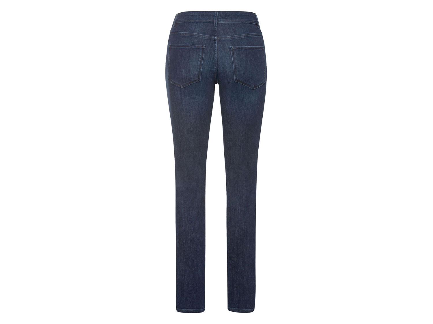 ESMARA® Damen Jeans Slim Fit (kurze Länge, Dunkelblau, 34) – Bild 2 von 2