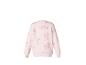 Rosa Kinder-Sweatshirt mit Ballerina-Print