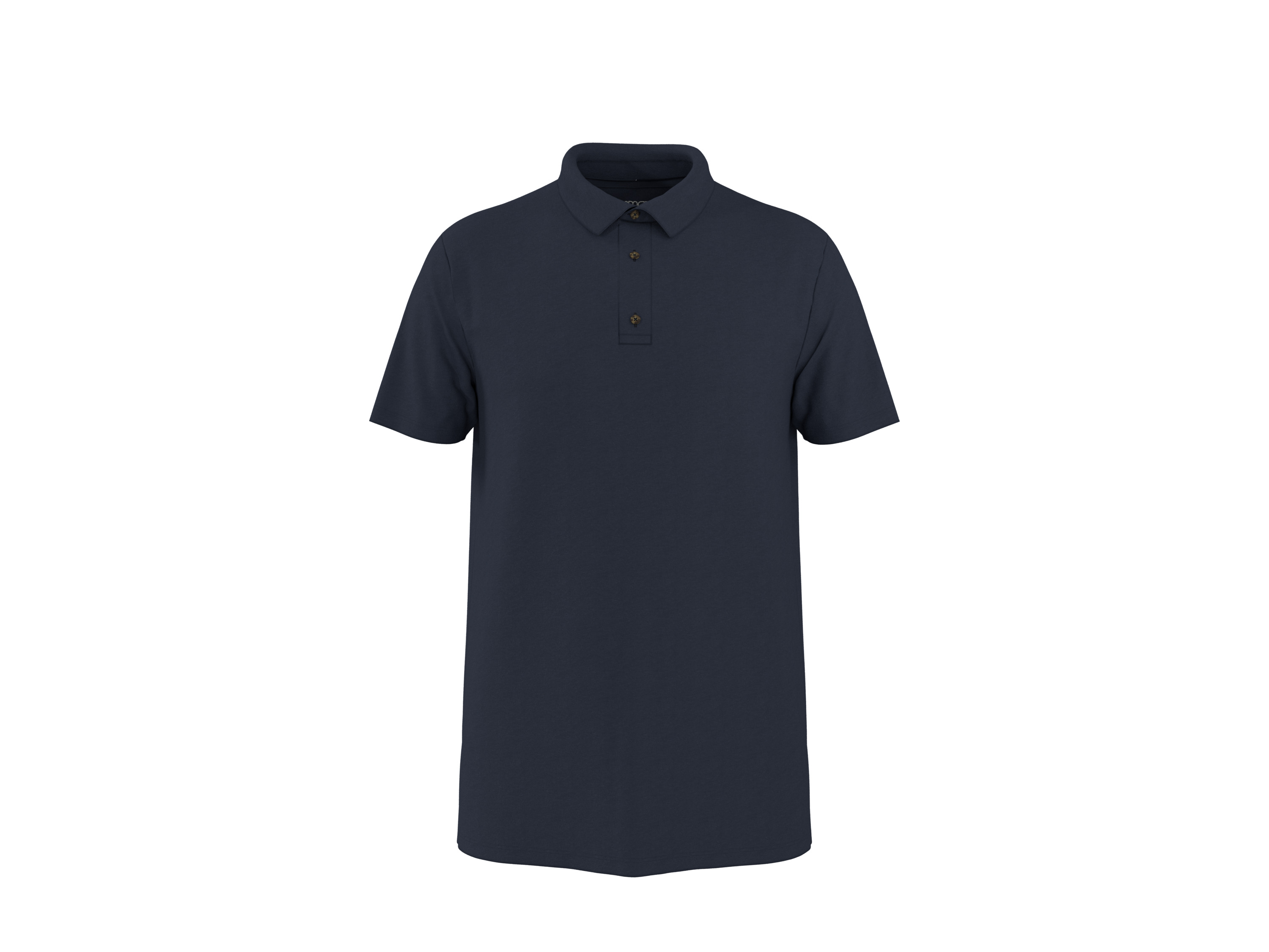 ESMARA MEN Herren Poloshirt mit Leinen (Navy, S (44/46))
