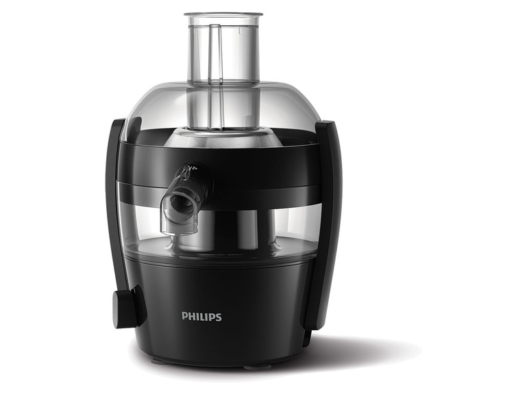 Ein schwarzer Philips Slow Juicer.