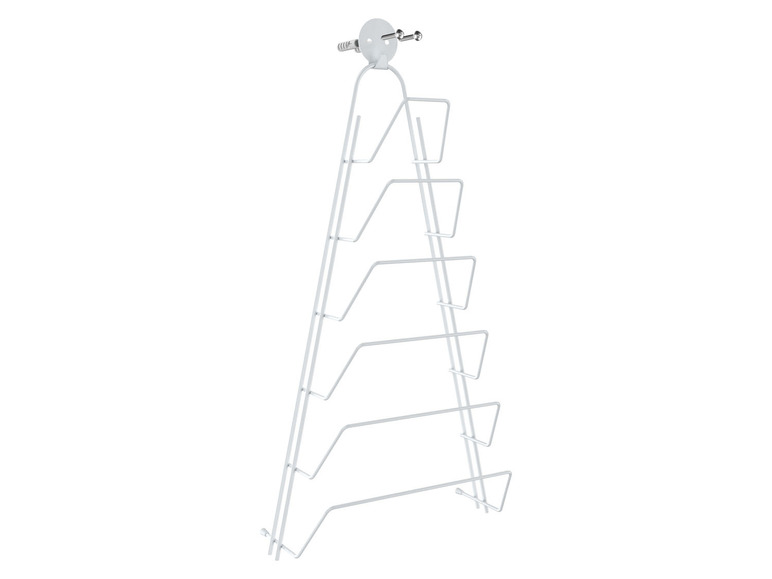 AMIG Pfannenorganizer Ausziehbar - Stahl Aufbewahrung Für Topfdeckel & Pfannen