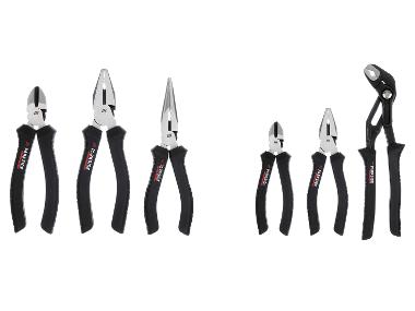PARKSIDE PERFORMANCE® Zangen-Set, 3-teilig, mit 3-Komponenten-Griffen