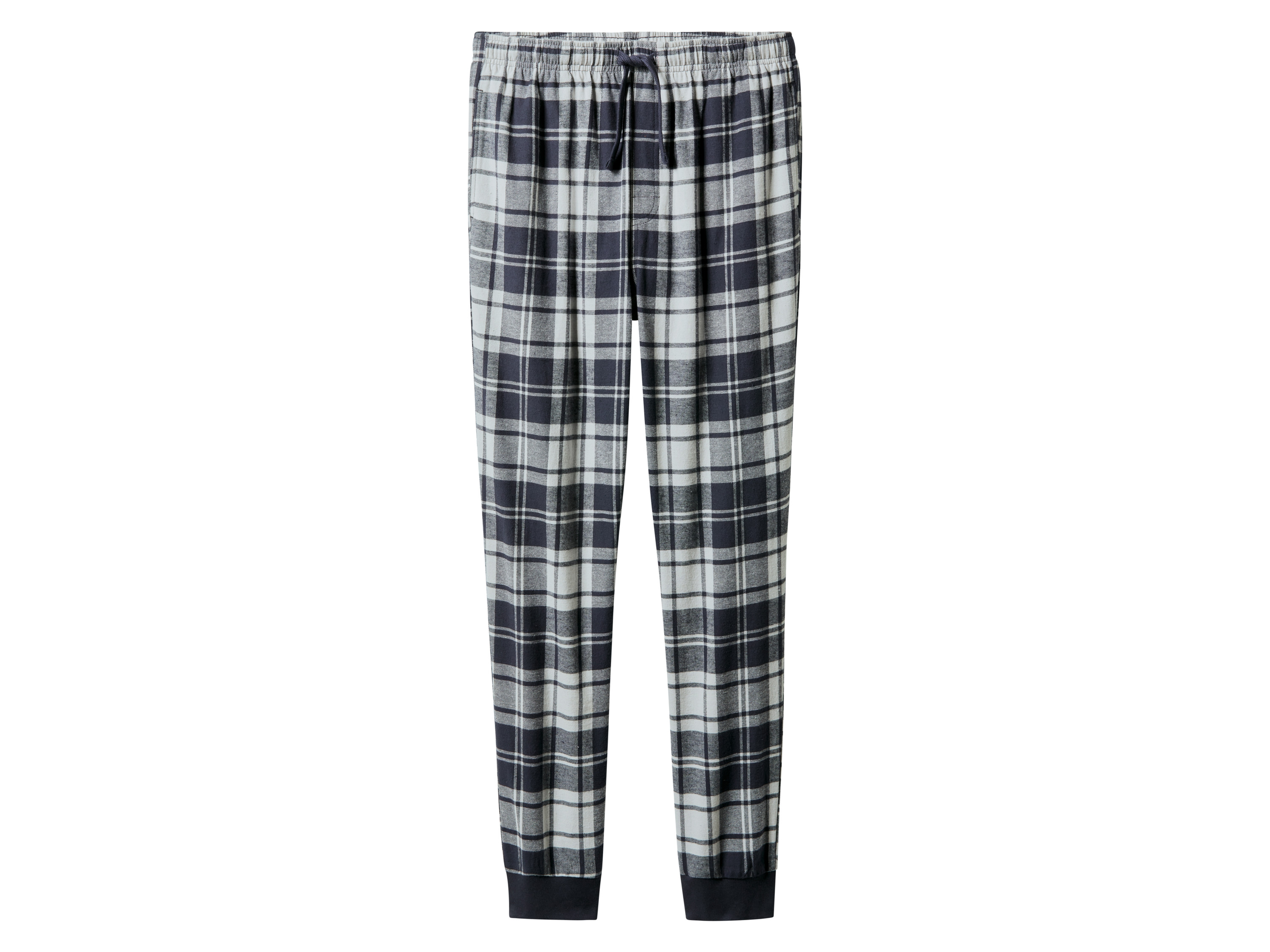 ESMARA MEN Herren Flanell-Schlafhose (Grau, L (52/54))