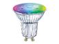 Smarte GU10 LED-Lampe mit Regenbogen-Lichteffekt
