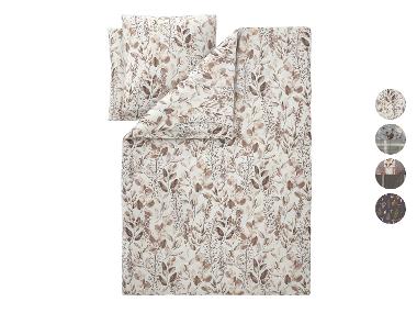 LIVARNO® Mikrofaser-Satin-Wendebettwäsche, 200 x 220 cm