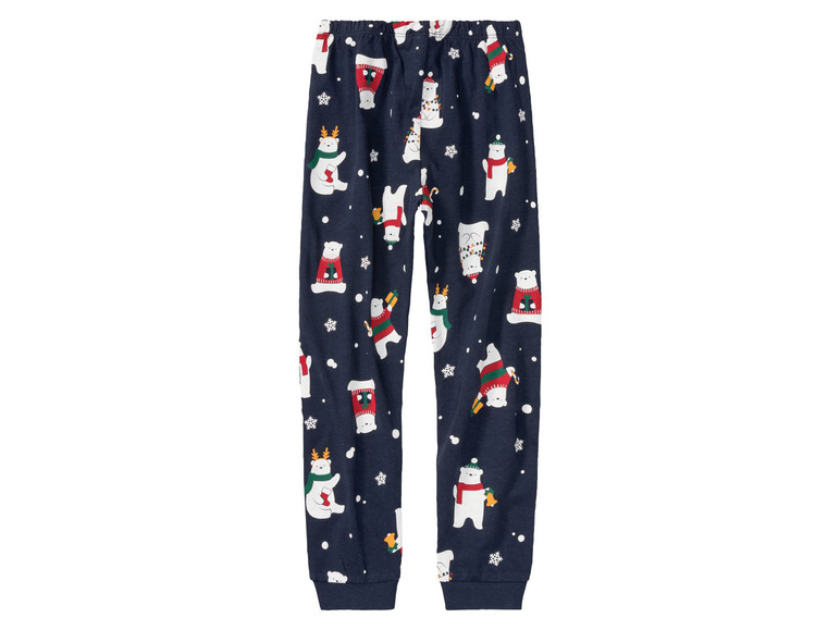 Gehe zu Vollbildansicht: lupilu® Kleinkinder Jungen Pyjama mit weihnachtlichen Motiven - Bild 18