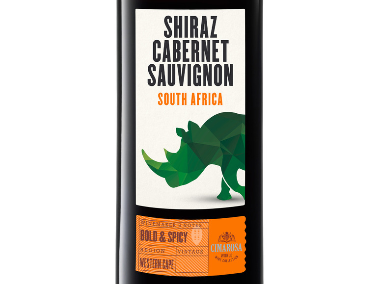CIMAROSA Südafrika Shiraz/Cabernet Sauvignon South Africa trocken, Rotwein 2021 | Rotweine