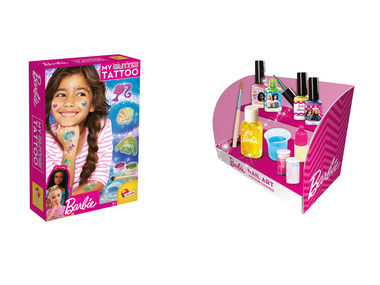 Barbie - Glitter Tattoo / Nail Art Colour Change