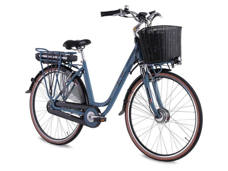 Gehe zu Vollbildansicht: Llobe City E-Bike 28" Blue Motion 3.0 - 36V - 13Ah / 15,6Ah - Bild 1