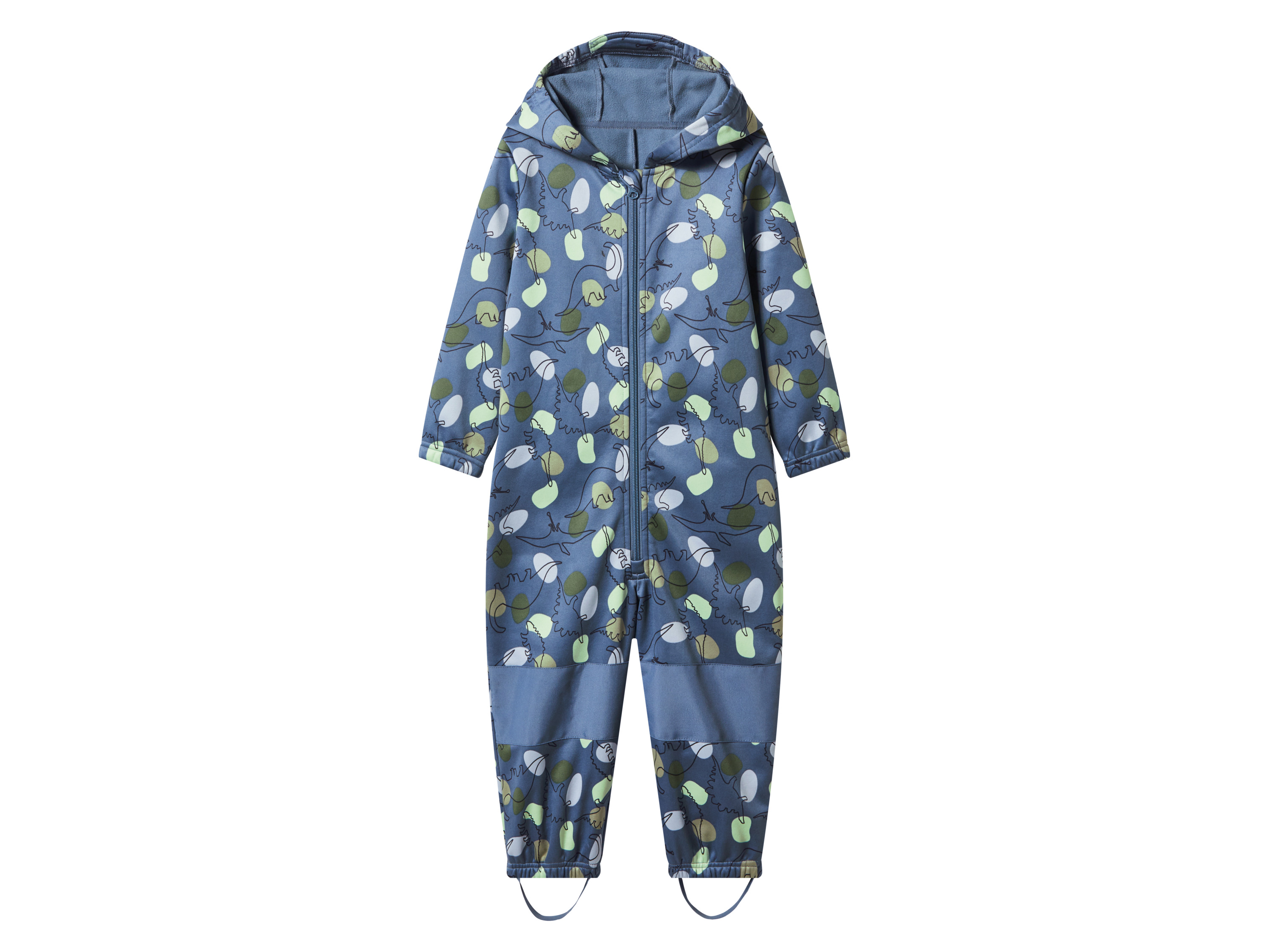 LUPILU® Baby/Kleinkinder Jungen Overall (Gemustert/blau, 74/80)