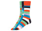 Drei Paar Happy Socks mit bunten Mustern