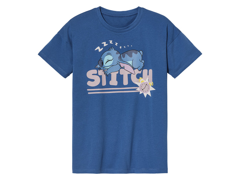 Ein blaues T-Shirt mit Stitch von Disney.