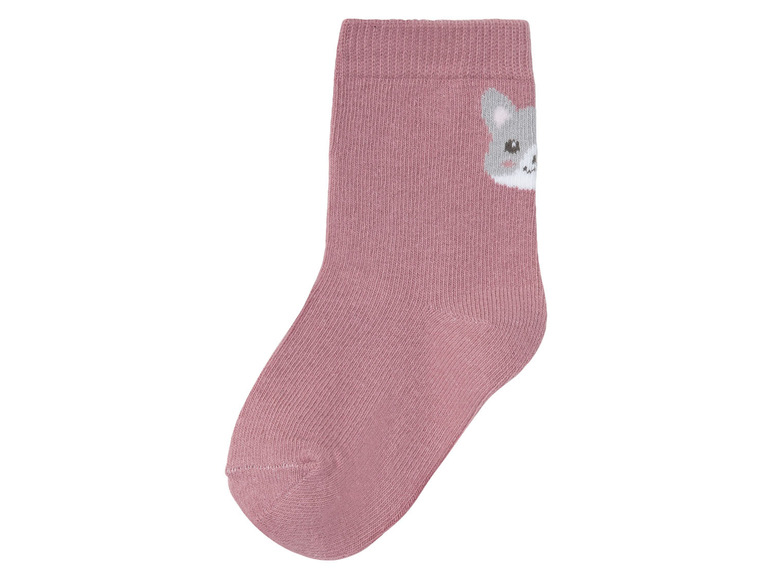 Gehe zu Vollbildansicht: lupilu® Kleinkinder Mädchen Socken, 5 Paar, mit Bio-Baumwolle - Bild 12